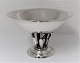 Georg Jensen. Silver Bowl. Sterling (925). Model 171. Design Johan Rohde. Height 
14.5 cm. Diameter 19.5 cm. Produced 1925-1932
