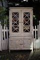 K&Co. presents: Old 2 part display cabinet in Gustavian style approx. year 1880-1900...