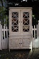 Old 2 part display cabinet in Gustavian style approx. 
year 1880-1900...