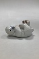 Bing and Grondahl Figurine Laying Polar Bear Cub No 2538