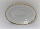 Bing & Grondahl. Hartmann. Oval serving platter. Model 18. Length 25 cm. Width 
17.5 cm. (1 quality)