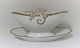 Bing & Grondahl. Hartmann. Sauce bowl. Model 8. Length 24 cm. (1 quality)