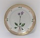 Royal Copenhagen Flora Danica. Cake plate. Model # 3551. Diameter 17 cm. (1 
quality). Primula sibirica Jacq