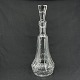 Tall art deco decanter in crystal