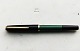 Green PELIKAN fountain pen with black cap