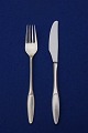 Kongelys Danish silver plated flatware, settings dinner cutlery of 2 pieces