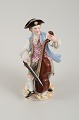 Meissen, Cellist, sent 1800-tallet.