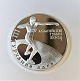Belarus. Olympiaden 2004. Sølvmønt 20 Rubel  fra 2003. Diameter 38 mm.