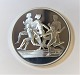 Greece. Silver 10 euro Olympics 2004. Relay race