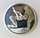 Greece. Silver 10 euro Olympics 2004. Swimming