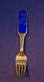 Michelsen Christmas fork 1964 of Danish gilt sterling silver