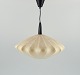 Leuchten, Germany. George Nelson, "Cocoon" ceiling lamp in resin.