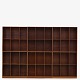 Roxy Klassik 
presents: 
Mogens 
Koch / Rud. 
Rasmussen 
Snedkerier
Set of six 
bookcases in 
patinated 
solid, ...