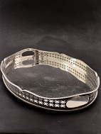 Silver plated gallery tray