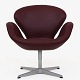 Roxy Klassik presents: Arne Jacobsen / Fritz HansenAJ 3320 - Reupholstered 'Swan' chair in 'Prestige' ...