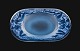 Early René Lalique, small Art Deco Médicis bowl with motif of naked women. Hand 
painted in blue purple decoration.