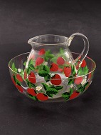 Retro strawberry set