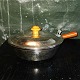 Casserole in silver plate, bakelite knobs and handles By Just Andersen for G.A.B