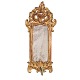 Aabenraa 
Antikvitetshandel 
presents: 
Northgerman 
gilt Rococo 
mirror. Denmark 
circa 1760. 
Size: 52x23cm