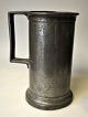 Pegasus – Kunst - Antik - Design presents: Pewter measuring mug, 19th century Denmark.