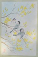 Ashikaga, Shizud (1917 - 1991) Japan: Three Birds on a ...
