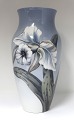 Royal Copenhagen. Large vase with floral motif. Model ...