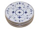 Blue Traditional with gold edge
Large side plate 17 cm.