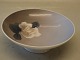 B&G 29-382  Art Nouveau Bowl with flower 5.5 x 16.5 cm FDB decor Eneret B&G 
Porcelain