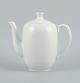 Royal Copenhagen, Salto, coffee pot in white porcelain.