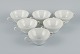 Bjørn Wiinblad for Rosenthal, a six of four bouillon cups.