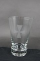 Danish freemason glasses beer glasses engraved with freemason symbols, on an edge-cutted foot