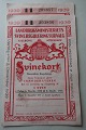 For the collector:
Adgangskort til Det tiende (10de) alm. danske Købestævne i Fredericia , Søndag 
s. 14. August 1921