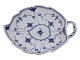 Antik K presents: Blue Fluted Halv LaceDish - large size