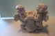 ViKaLi presents: Bisquit figureBisquit - 2 angels Beautiful decorationsCandlestickAbout 1920In a good ...
