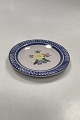 Lars Syberg Ceramic Blue Dessert Plate