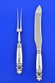 Georg Jensen sterling silver Acorn Carving set