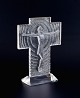 Rene Lalique, rare and early sculpture of Christ on the cross.