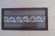 Antique pipe rack / key rack with beautiful 
embroyderi made by hand
W: 48cm
H: 24cm
Rack like this often used as a gift to the 
girlfriend.