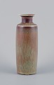 Carl Harry Stålhane for Rörstrand, ceramic vase with glaze in shades of brown.