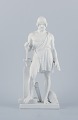 Royal Copenhagen, large rare biscuit figurine depicting Vulcan.