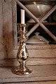 Large antique 
19th century 
mouth-blown 
candlestick in 
...