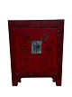 Kinesisk skab - rødlige mønstre - patina - 1920
Flot stand
