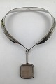 Danam Antik 
presents: 
Georg 
Jensen Sterling 
Silver Torun 
Neck Ring No. 
160 and Torun 
Pendant (No. 
132)