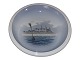 Royal Copenhagen 
Round tray with Kronborg Castle