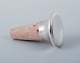 Henning Koppel for Georg Jensen, rare modernist wine stopper in sterling silver 
and cork.