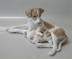 Bing & Grøndahl Hund med hvalpe 2111