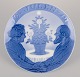Royal 
Copenhagen 
juleplatte fra 
1912.