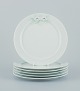 Tapio Wirkkala for Rosenthal Studio-linie, "Century Blütentraum". A set of six 
plates decorated with a flower motif.