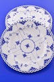 Royal Copenhagen Blue fluted.Full lace 4 Luncheon ...