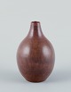 Ingrid and Erich Triller, Sweden.
Unique ceramic vase decorated with brown-toned glaze.